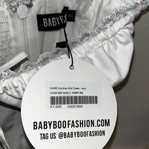 Babyboo Fashion Courtney Midi-dress ivory